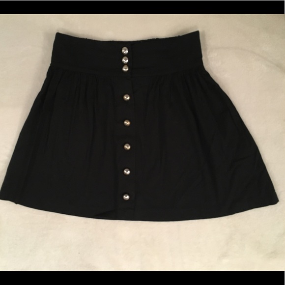 cute skirts black